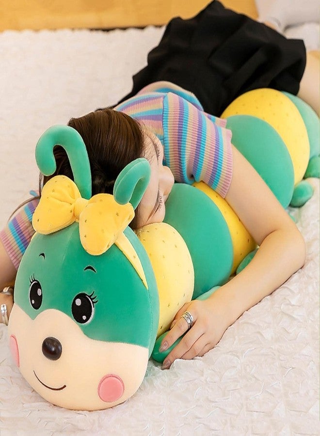 DTR Creation Cute Caterpillar Soft Toy for Kids ? 80cm Long | Multicolor Plush Worm Hugging Pillow for Babies & Girls | Stuffed Animal for Sleeping & Gifting - Image 2